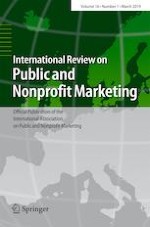 International Review on Public and Nonprofit Marketing 1/2019