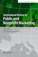 International Review on Public and Nonprofit Marketing 3/2022