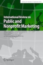 International Review on Public and Nonprofit Marketing 3/2023