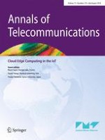 Annals of Telecommunications 7-8/2018