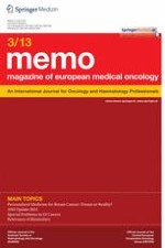 memo - Magazine of European Medical Oncology 3/2013