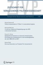 Zeitschrift für Vergleichende Politikwissenschaft 2/2018