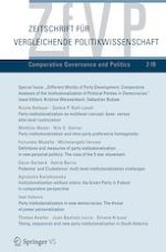 Zeitschrift für Vergleichende Politikwissenschaft 2/2019