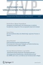 Zeitschrift für Vergleichende Politikwissenschaft 3/2013