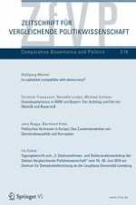 Zeitschrift für Vergleichende Politikwissenschaft 2/2014