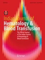 Indian Journal of Hematology and Blood Transfusion 1/2012