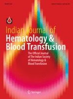 Indian Journal of Hematology and Blood Transfusion 2/2012