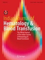 Indian Journal of Hematology and Blood Transfusion 1/2013