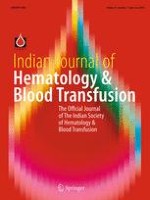 Indian Journal of Hematology and Blood Transfusion 2/2015