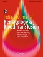 Indian Journal of Hematology and Blood Transfusion 3/2015