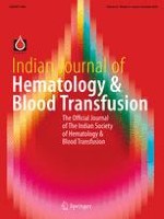 Indian Journal of Hematology and Blood Transfusion 4/2016