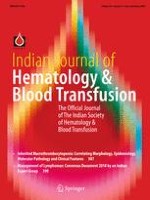 Indian Journal of Hematology and Blood Transfusion 3/2018