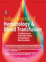 Indian Journal of Hematology and Blood Transfusion 1/2019