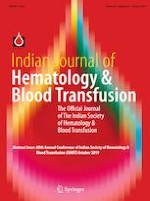 Indian Journal of Hematology and Blood Transfusion 1/2019