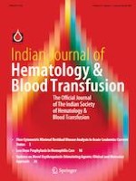 Indian Journal of Hematology and Blood Transfusion 1/2020