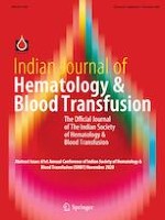 Indian Journal of Hematology and Blood Transfusion 1/2020