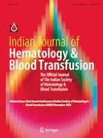 Indian Journal of Hematology and Blood Transfusion 1/2022