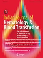 Indian Journal of Hematology and Blood Transfusion 1/2023
