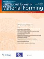 International Journal of Material Forming 3/2018