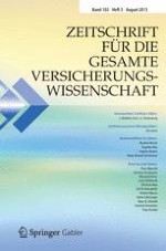 Zeitschrift für die gesamte Versicherungswissenschaft 3/2013