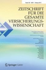 Zeitschrift für die gesamte Versicherungswissenschaft 1/2014