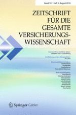 Zeitschrift für die gesamte Versicherungswissenschaft 3/2018