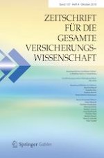 Zeitschrift für die gesamte Versicherungswissenschaft 4/2018