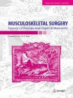 MUSCULOSKELETAL SURGERY 1/2016