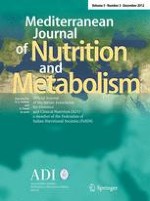 Mediterranean Journal of Nutrition and Metabolism 3/2012