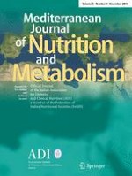 Mediterranean Journal of Nutrition and Metabolism 3/2013