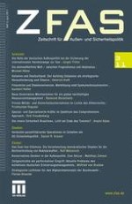 Zeitschrift für Außen- und Sicherheitspolitik 3/2011