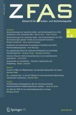 Zeitschrift für Außen- und Sicherheitspolitik 4/2012