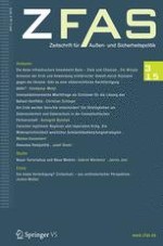 Zeitschrift für Außen- und Sicherheitspolitik 3/2015