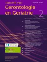 Tijdschrift voor Gerontologie en Geriatrie 2/2013