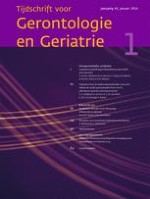 Tijdschrift voor Gerontologie en Geriatrie 1/2014