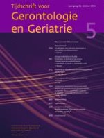 Tijdschrift voor Gerontologie en Geriatrie 5/2014