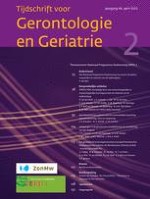 Tijdschrift voor Gerontologie en Geriatrie 2/2015