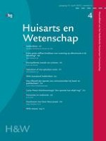 Huisarts en wetenschap 4/2010