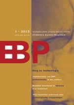 Nederlands Tijdschrift voor Evidence Based Practice 1/2012