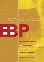Nederlands Tijdschrift voor Evidence Based Practice 3/2013