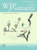 World Journal of Pediatrics 10/2022