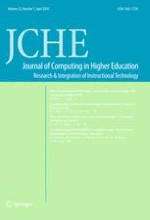 Journal of Computing in Higher Education 1/2010