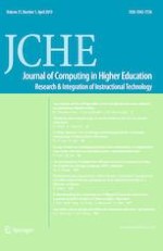 Journal of Computing in Higher Education 1/2019