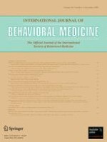 International Journal of Behavioral Medicine 4/2009