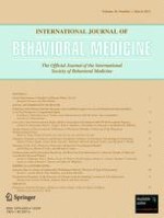 International Journal of Behavioral Medicine 1/2011
