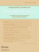 International Journal of Behavioral Medicine 3/2014