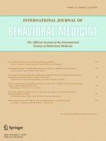 International Journal of Behavioral Medicine 2/2015