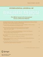 International Journal of Behavioral Medicine 3/2015