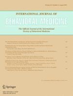 International Journal of Behavioral Medicine 4/2015