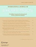 International Journal of Behavioral Medicine 6/2015